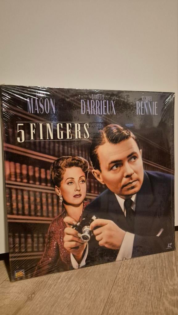 5 Fingers Laserdisc, Cd's en Dvd's, Dvd's | Thrillers en Misdaad, Vanaf 16 jaar, Ophalen of Verzenden, Nieuw in verpakking, Maffia en Misdaad