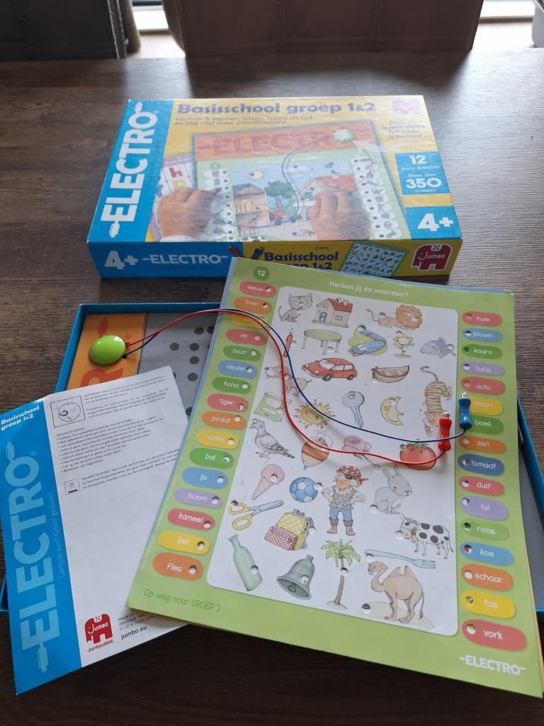 Electro 4+ basisschool groep1&2, Ophalen