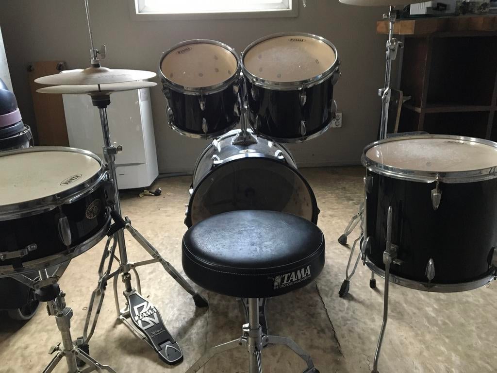 Tama drumstel met Zildjian bekkens, Muziek en Instrumenten, Ophalen, Gebruikt, Tama