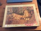 RGS Puzzle Lion Family 1500 stukjes limited edition Nieuw, Ophalen of Verzenden, 500 t/m 1500 stukjes, Nieuw, Legpuzzel
