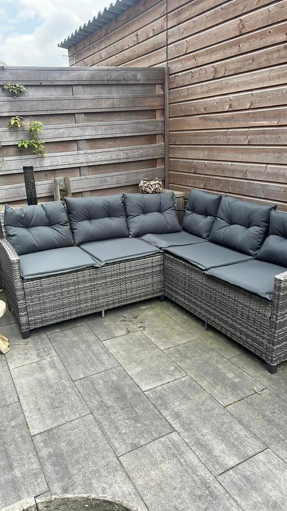 Fijne tuin hoekbank, Tuin en Terras, Tuinsets en Loungesets, Ophalen of Verzenden, Zo goed als nieuw