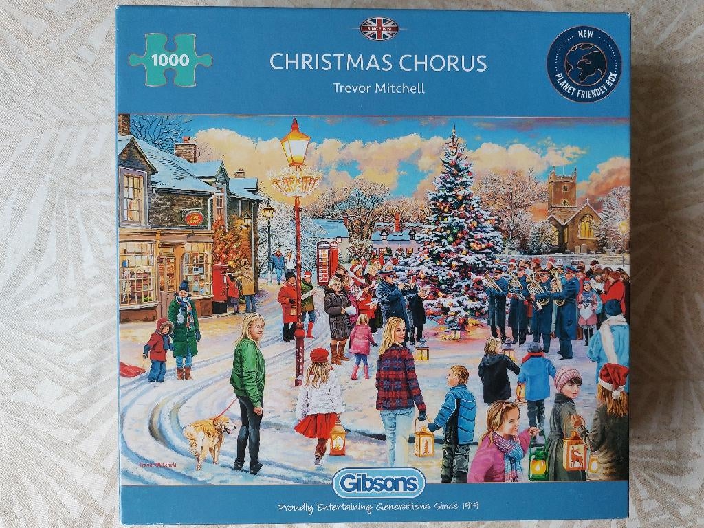 Gibsons puzzel, Ophalen of Verzenden, 500 t/m 1500 stukjes, Zo goed als nieuw, Legpuzzel