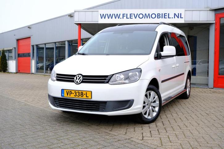 Volkswagen Caddy 1.6 TDI Maxi BMT DC 5-Persoons Clima|Cruise, Auto's, Bestelauto's, Bedrijf, Te koop, ABS, Airconditioning, Centrale vergrendeling