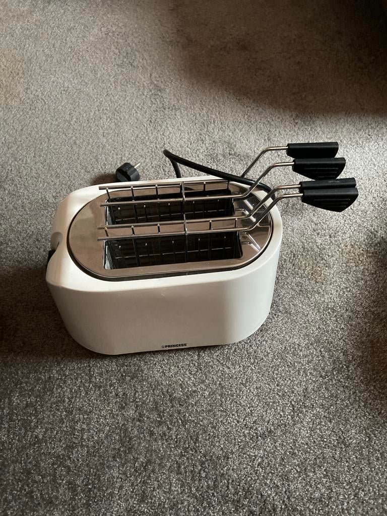 Princess Broodrooster met Opzetrekje - Wit, Ophalen of Verzenden, Zo goed als nieuw