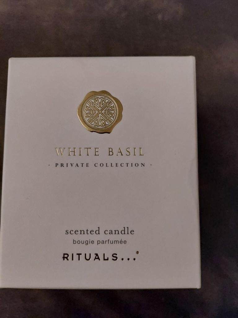 Nieuwe Rituals White Basil Private Collection Kaars, Ophalen of Verzenden