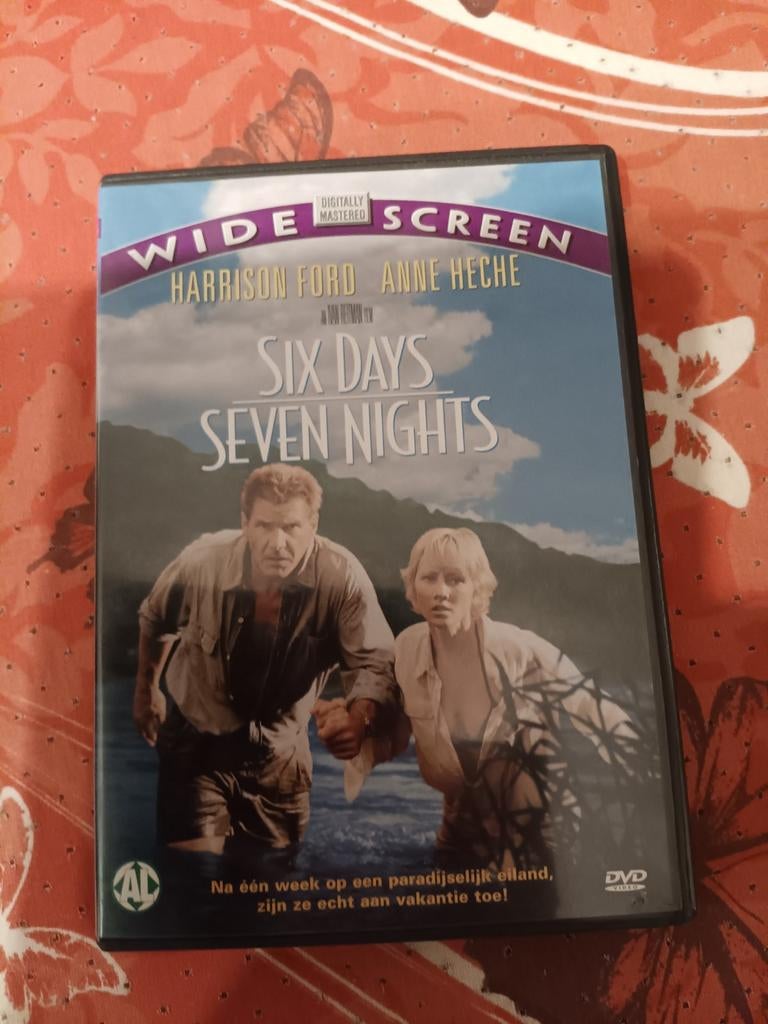 Six Days Seven Nights DVD - Harrison Ford, Anne Heche, Vanaf 12 jaar, Ophalen of Verzenden, Gebruikt