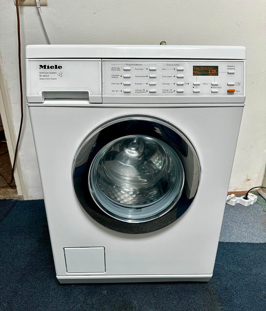 Miele SoftCare System W3933 Wasmachine 8 kg 1600 Toeren A+, Minder dan 85 cm, Germany, Www.miele.com, Ophalen of Verzenden