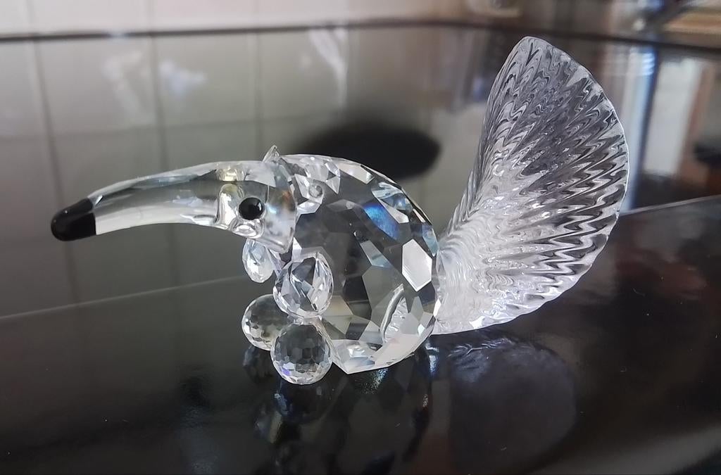 Swarovski , miereneter  , kangoeroe  , zodiac os , poes ,, Verzamelen, Ophalen of Verzenden, Zo goed als nieuw, Figuurtje