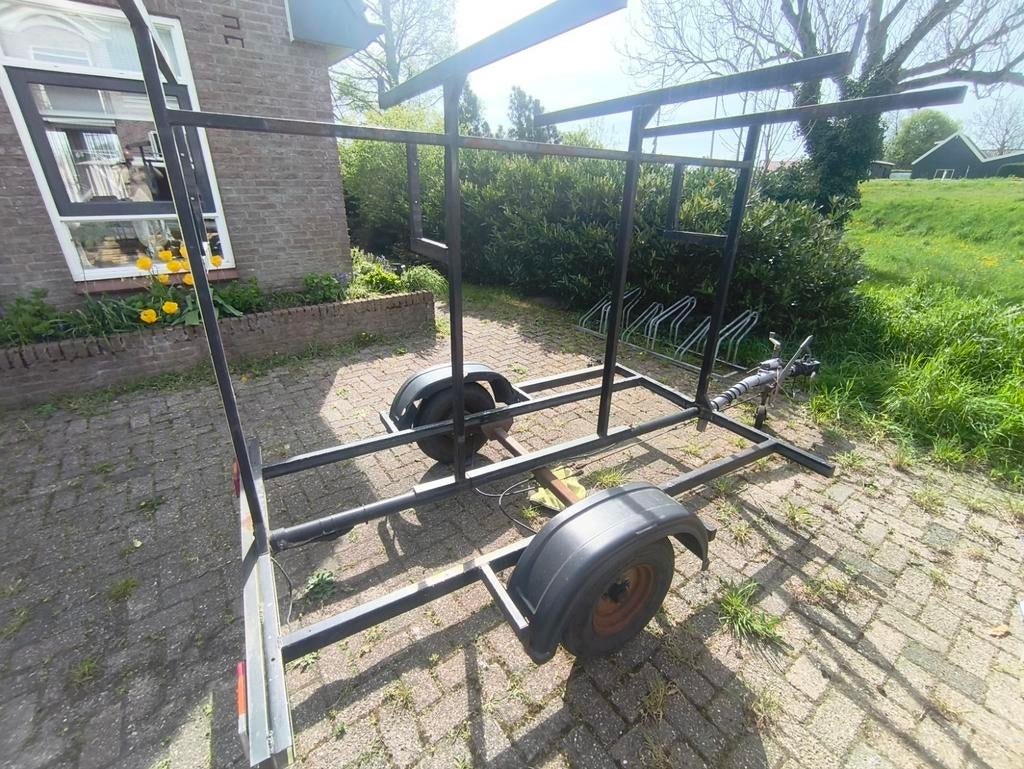 Steiger aanhanger te koop - Handig voor transport, Ophalen, Gebruikt