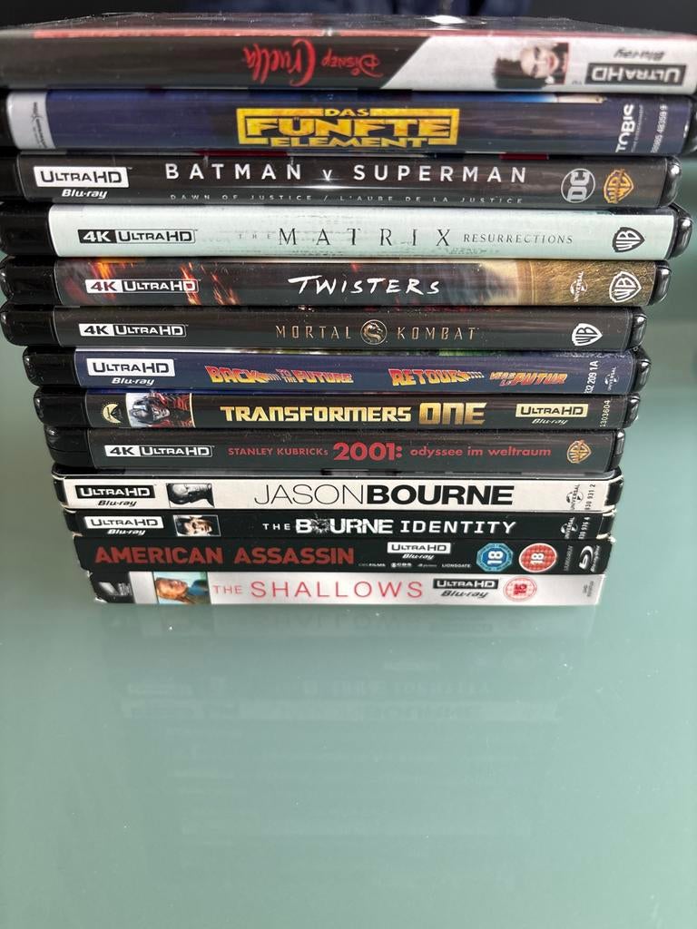 13x 4K Ultra HD Blu-ray films - Diverse genres, Cd's en Dvd's, Blu-ray, Ophalen, Gebruikt, Overige genres