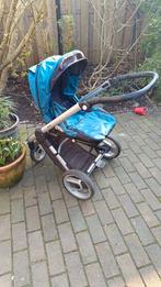 Mutsy Evo kinderwagen met wagenbak - Blauw, Ophalen, Gebruikt, Combiwagen, Mutsy