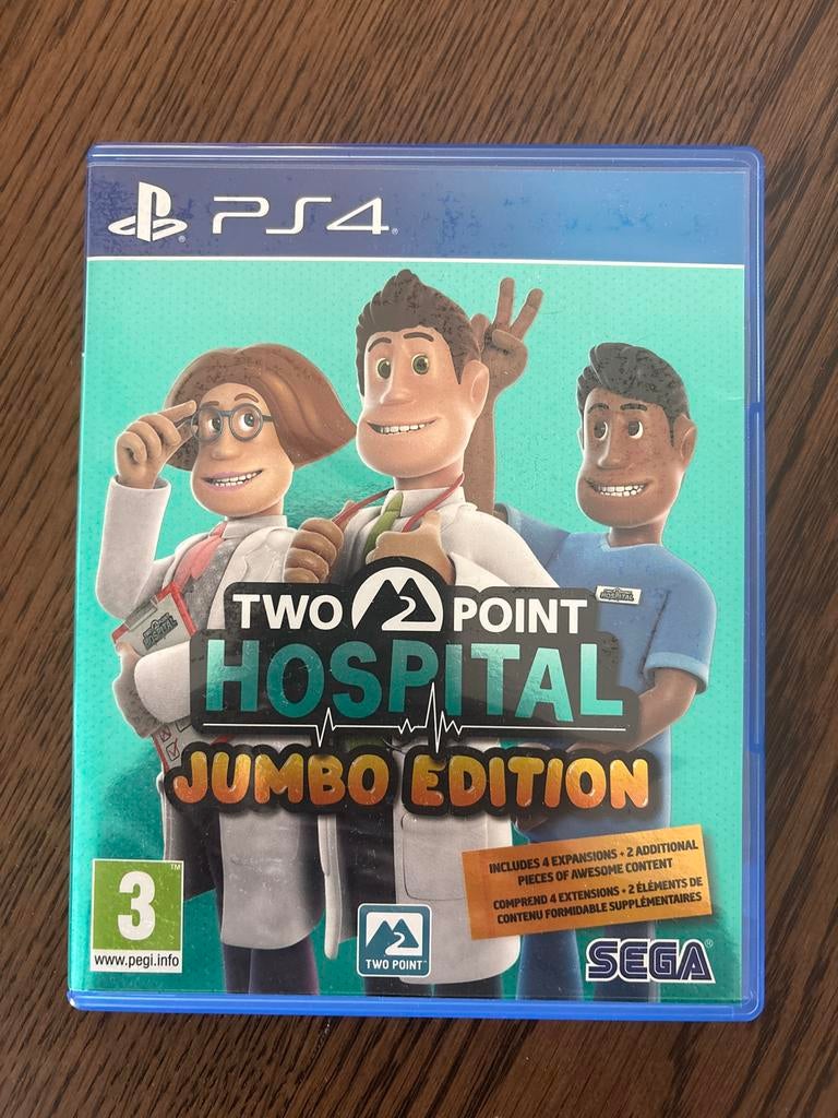 Two Point Hospital Jumbo Edition PS4 - Ziekenhuis Simulatie, Spelcomputers en Games, Games | Sony PlayStation 4, 1 speler, Ophalen of Verzenden