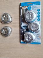 Grundig druklamp set van 3 stuks en 2 losse lampen, Kunststof, Nieuw, Ophalen of Verzenden, Led