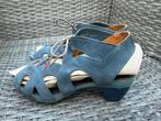 Think! * mooie leren schoenen ( maat 39), Verzenden, Blauw, Sandalen of Muiltjes