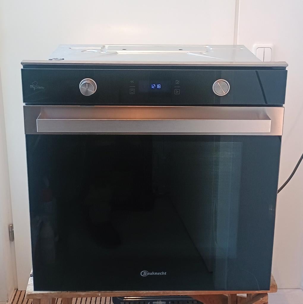 Bauknecht inbouw heteluchtoven Model BIK7 CH8VSPT Type FXTM6, 45 tot 60 cm, Gebruikt, Verzenden, Oven met grill