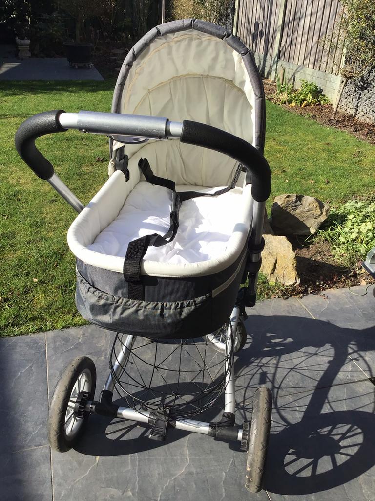 Kinder- en wandelwagen van het merk Mutsy., Ophalen, Gebruikt, Verstelbare duwstang, Combiwagen