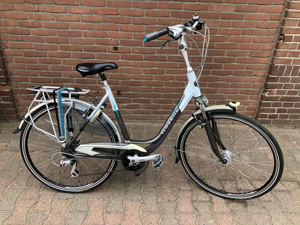 Super mooie Gazelle Medeo Plus damesfiets 53cm 24versn, 53 tot 56 cm, Ophalen of Verzenden, Zo goed als nieuw, Meer dan 20 versnellingen