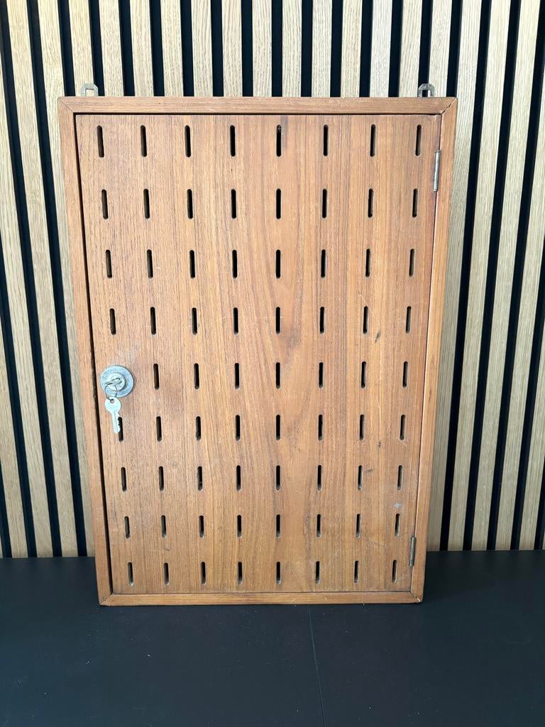 Vintage spaarkas inclusief sleutels, Ophalen of Verzenden, Gebruikt