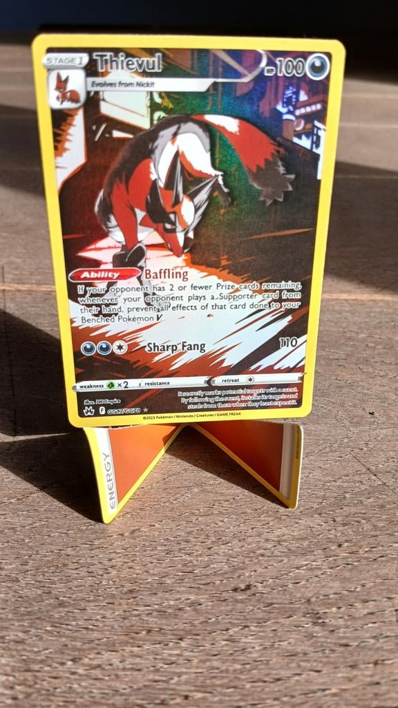 Pokémon kaart Thievul GG17/GG70, Ophalen of Verzenden