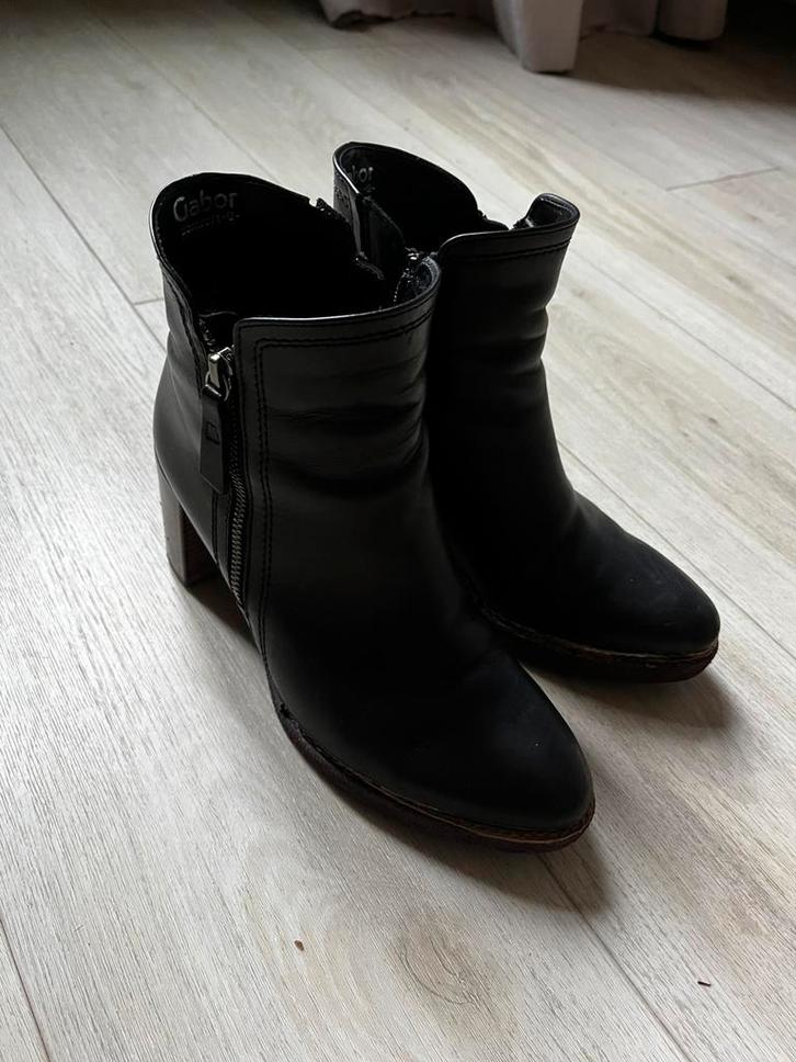Gabor enkellaarsjes maat 5,5 / 38,5 / 39, Kleding | Dames, Schoenen, Gedragen, Lage of Enkellaarzen, Zwart, Ophalen of Verzenden