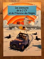 Citroën 2CV Kuifje brochure Franstalige uitgave, Boeken, Ophalen of Verzenden, Zo goed als nieuw, Citroën