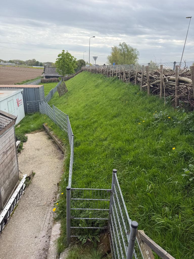 Hekwerk, Ophalen, Zo goed als nieuw, IJzer, Dubbelstaafmat hekwerk