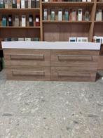 Badmeubel 140 cm van €1955 nu afhaal €750 WEG=WEG NEW!, 100 tot 150 cm, Nieuw, Ophalen of Verzenden, Minder dan 100 cm