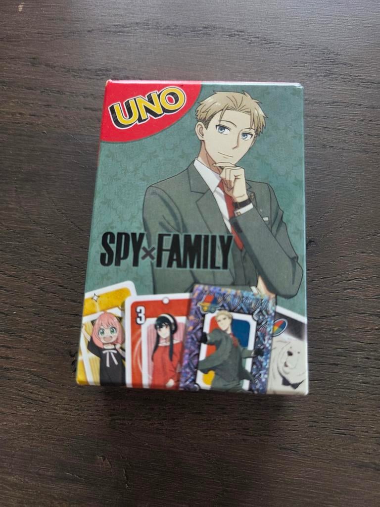 UNO Spy x Family Kaartspel - Nieuw in verpakking, Vijf spelers of meer, Ophalen of Verzenden, Nieuw, Mattel