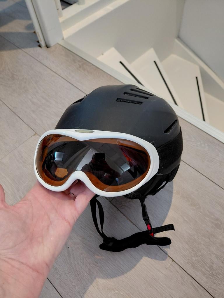 Skihelm en skibril, Sport en Fitness, Skiën en Langlaufen, Ophalen, Minder dan 100 cm, Overige typen, Overige merken