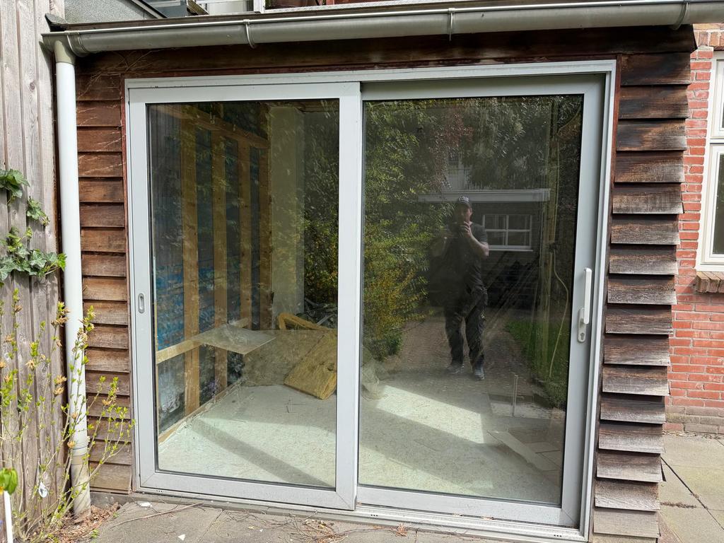 Schuifpui, Doe-het-zelf en Verbouw, Kozijnen en Schuifpuien, 225 cm of meer, Ophalen of Verzenden, Zo goed als nieuw, Schuifpui