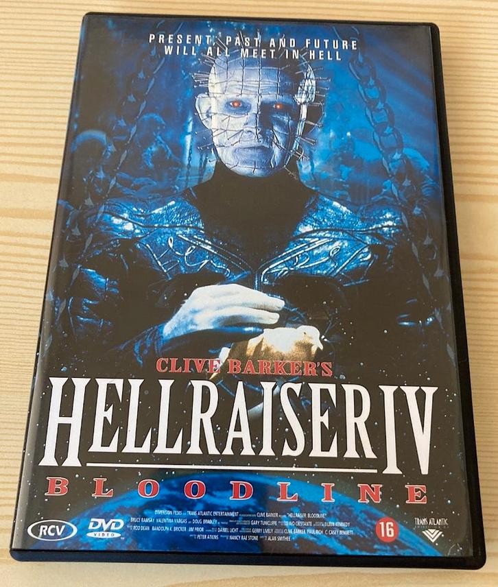 dvd Hellraiser 4: Bloodline, Cd's en Dvd's, Dvd's | Horror, Zo goed als nieuw, Gore, Vanaf 16 jaar, Ophalen