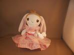 H&M konijn licht grijs roze met hertje in poot en kroon jurk, Ophalen of Verzenden, Nieuw, Konijn