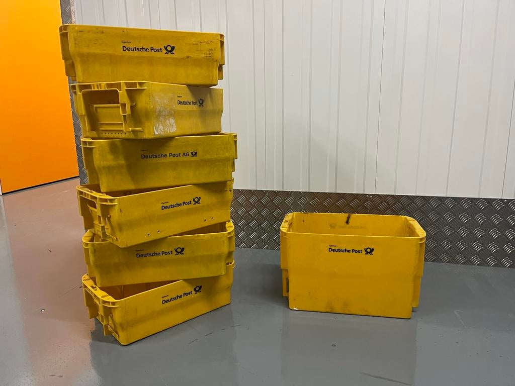 Deutsche Post kratjes, Ophalen, Gebruikt, 40 tot 60 cm, 50 tot 75 cm