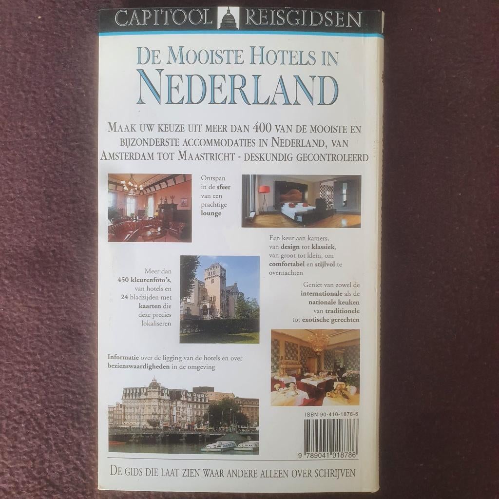 Capitool Reisgidsen Mooiste Hotels Nederland, Boeken, Gelezen, Capitool, Ophalen of Verzenden, Reisgids of -boek