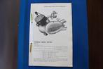 DKW zweirad union type 801 motor onderdelen boekje, Fietsen en Brommers, Ophalen of Verzenden, Gebruikt