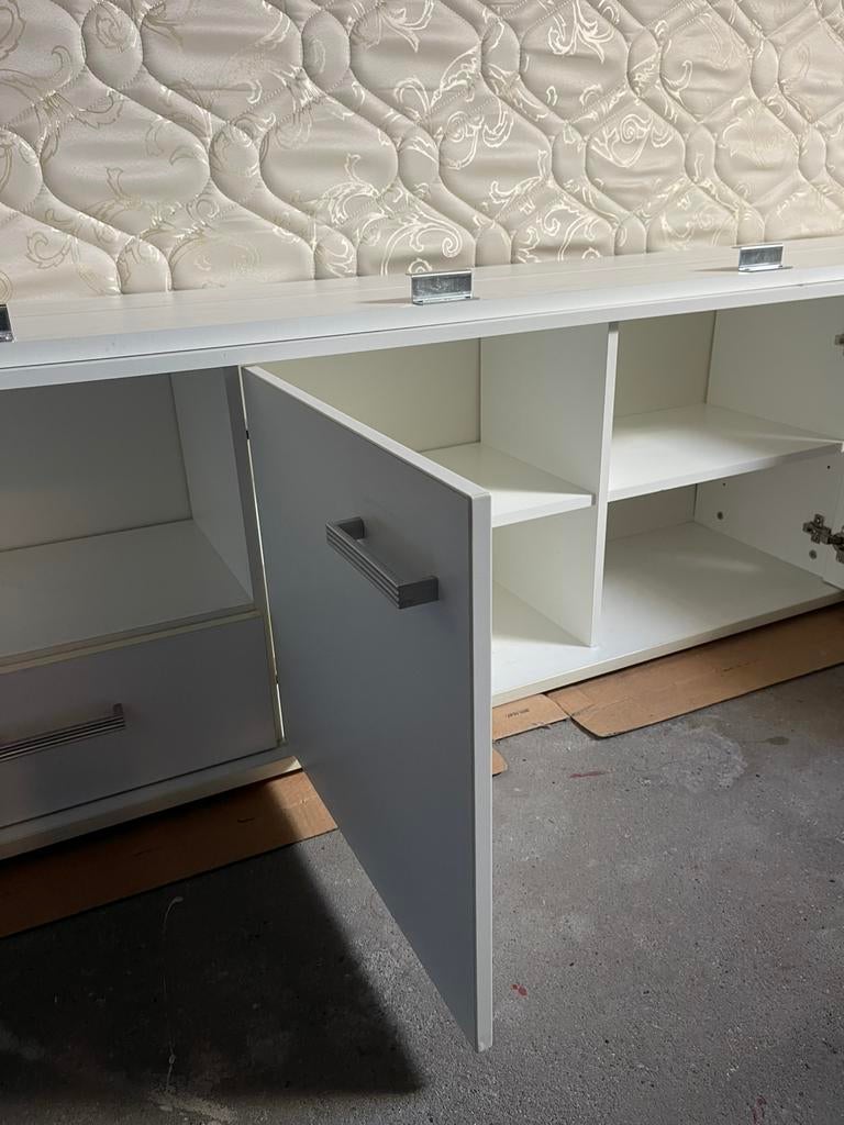 Tiener bed, Ophalen, Zo goed als nieuw, Wit