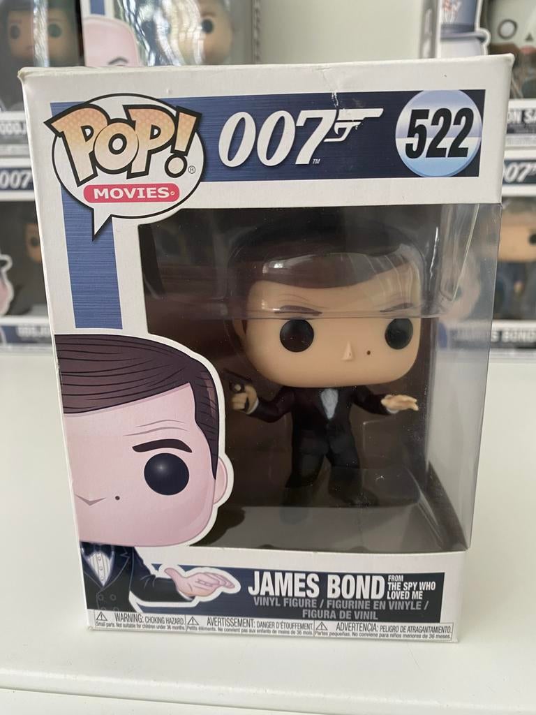Funko Pop #522 James Bond, Ophalen of Verzenden, Zo goed als nieuw