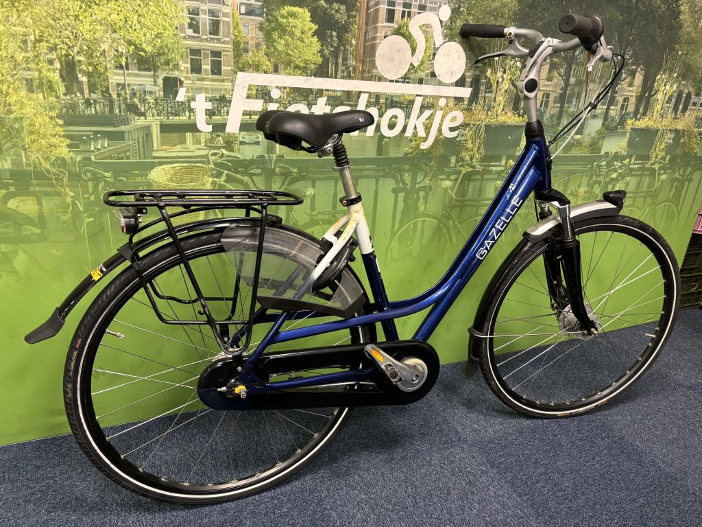 Fietshokje Raaks: Gazelle Laguna damesfiets 53cm, Fietsen en Brommers, Fietsen | Dames | Damesfietsen, Niet ingevuld, Versnellingen
