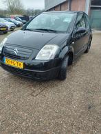 Citroën C2 1.1 I 2004 Zwart apk tot FEB 2027, Voorwielaandrijving, 450 kg, 525 kg, 31 €/maand