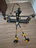 Kantelbare fietsendrager voor elektrische fietsen, Ophalen, Zo goed als nieuw, 2 fietsen, Trekhaakdrager