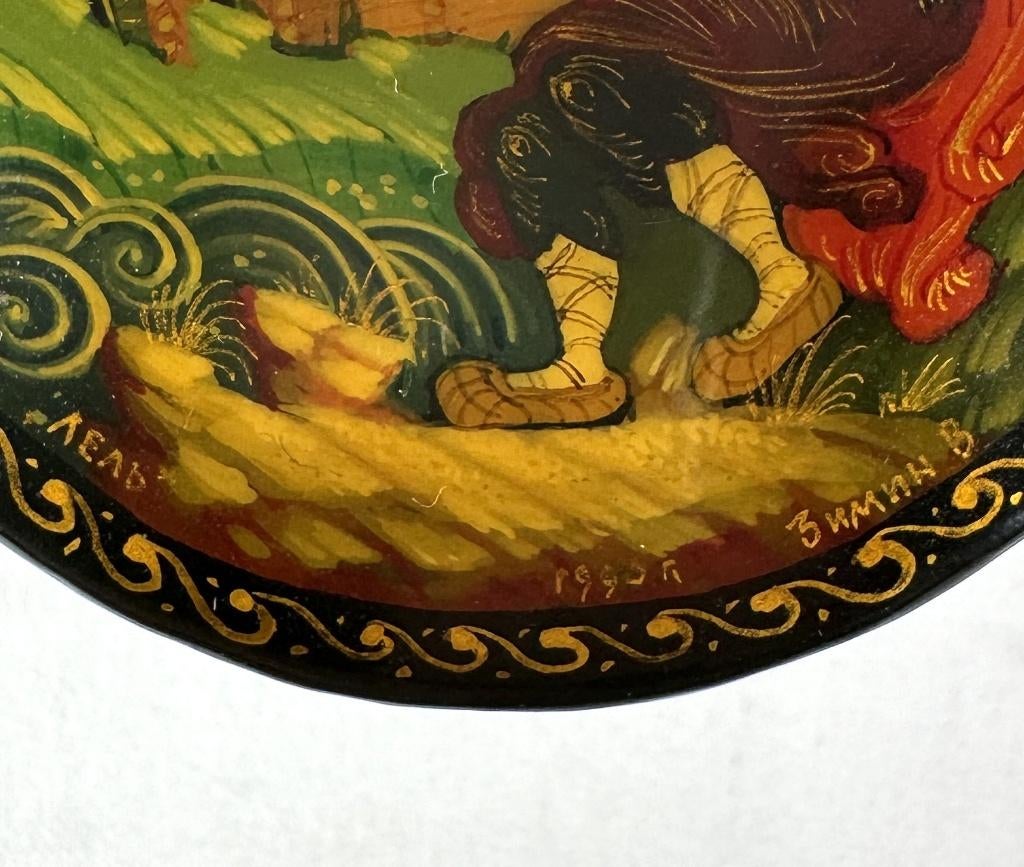 1156. Lakwerkdoosjes – Fedoskino, Palekh, Mstera en Ivanovo, Ophalen of Verzenden