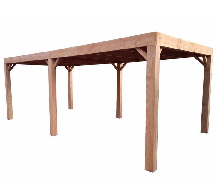 Douglas overkapping 9,00x4,14 zware kwaliteit 15x15 staander, Tuin en Terras, Overkappingen, Nieuw, Veranda, Ophalen