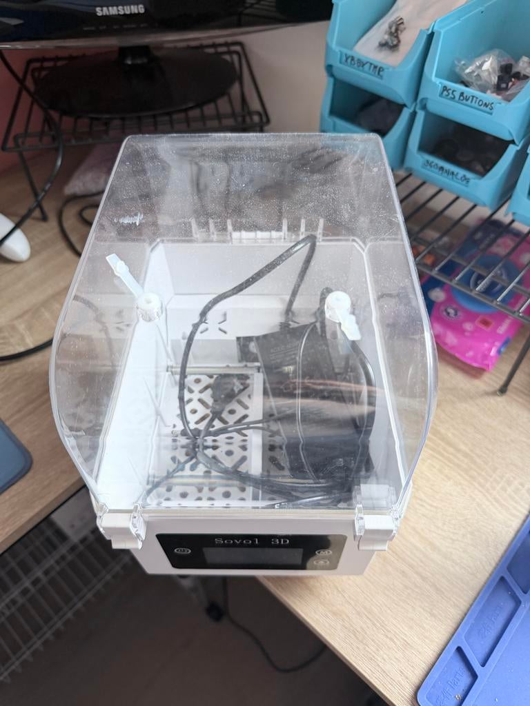 Sovol 3D Filamentdroger - Droogt 2x1kg of 1 grote spoel, Computers en Software, 3D Printers, Ophalen of Verzenden, Gebruikt, Filament