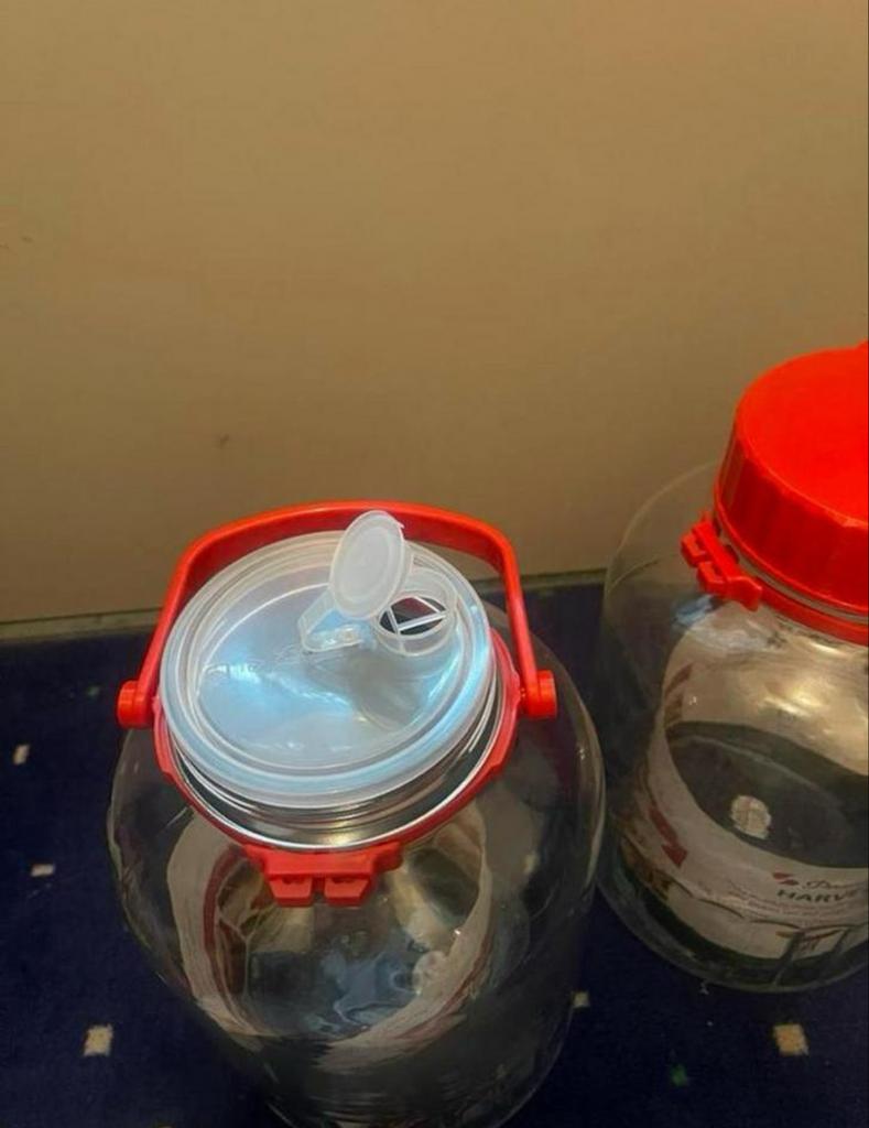 Voorraadpot nieuw, Glas, Nieuw, Ophalen of Verzenden, Voorraadpot