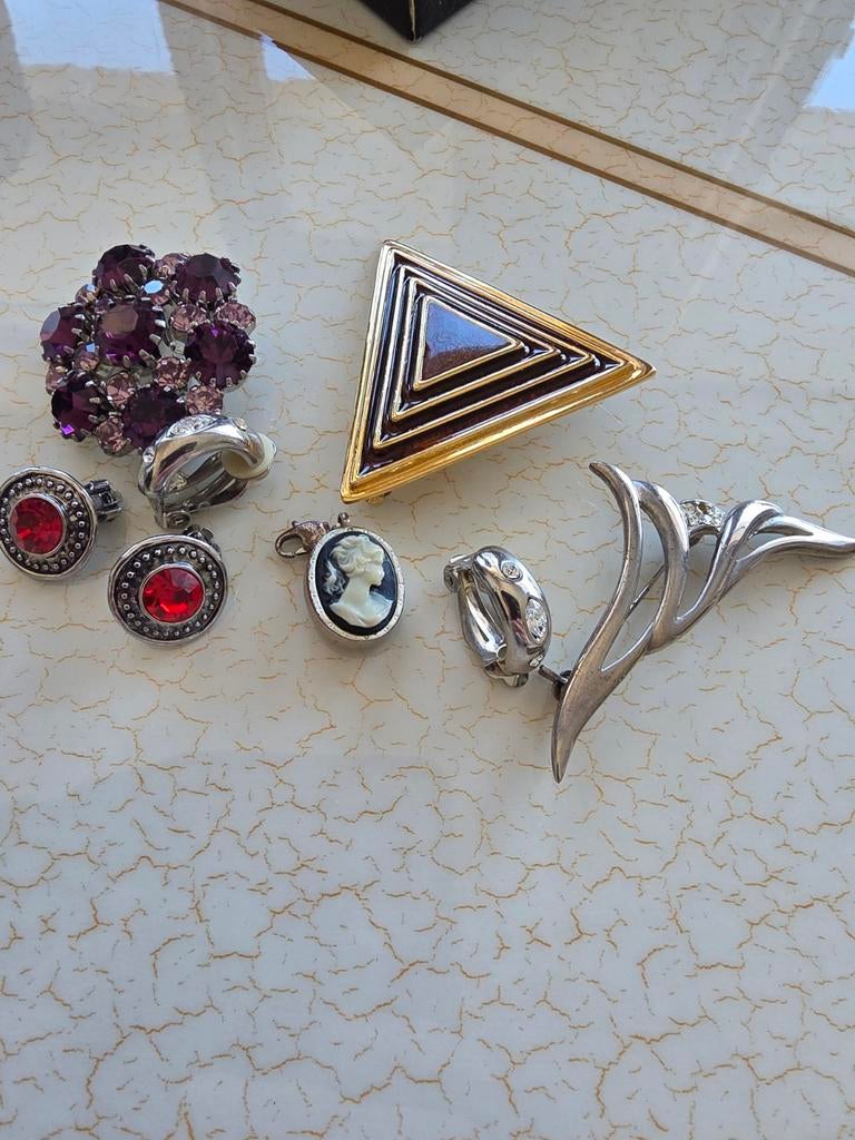 broches, waaronder Theodor Klotz Teka, Ophalen of Verzenden