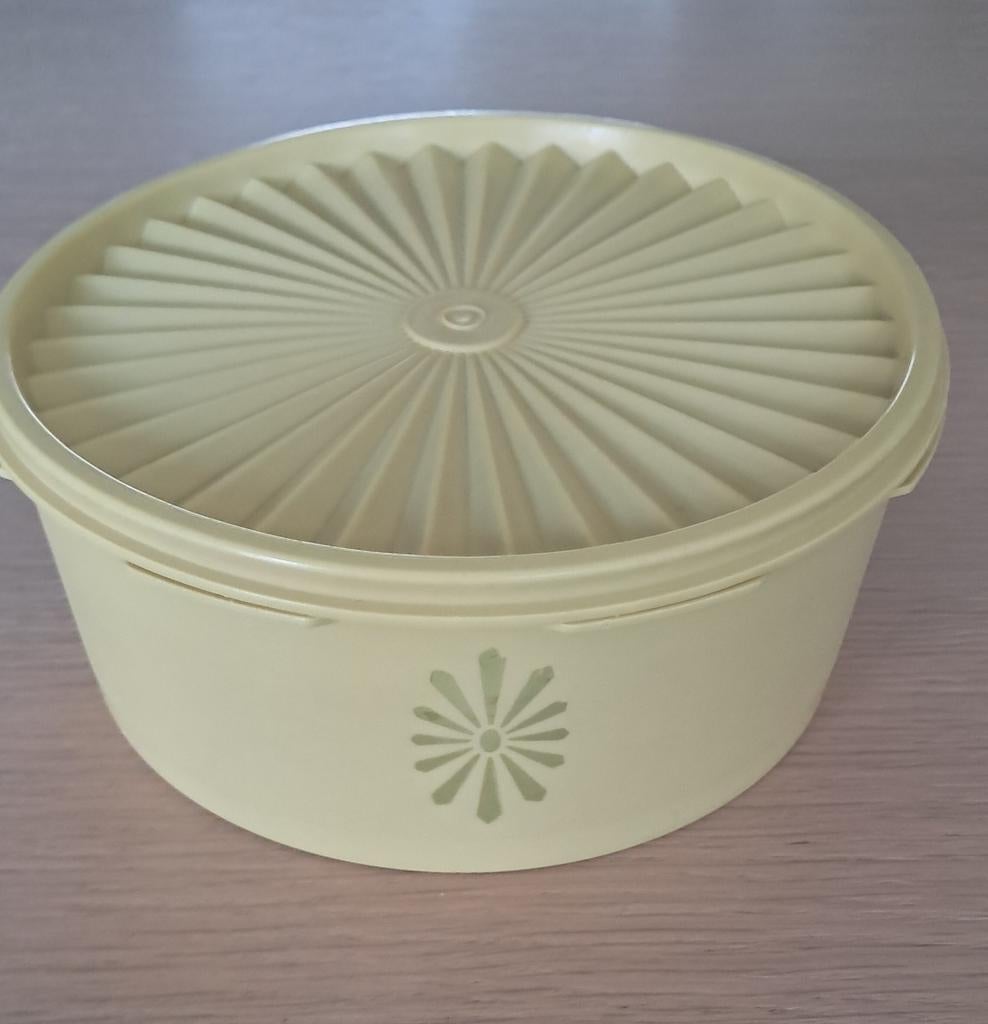 TUPPERWARE KOEKJESTROMMEL MET STERDEKSEL, Huis en Inrichting, Keuken | Tupperware, Ophalen of Verzenden, Overige typen