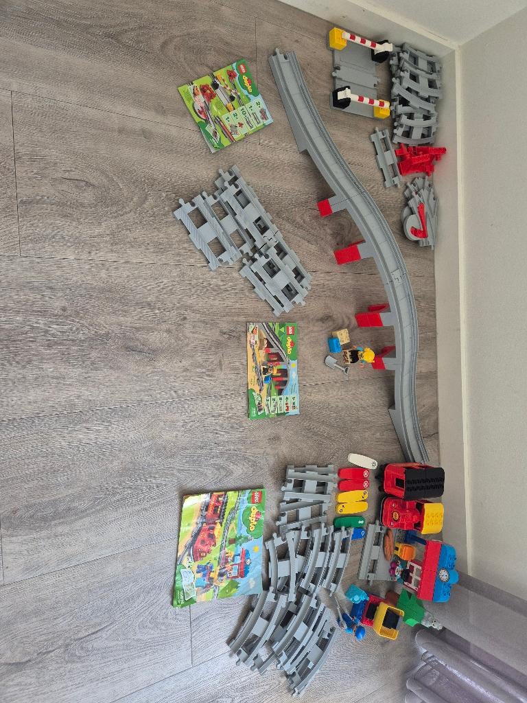 Duplo trein set, Ophalen, Zo goed als nieuw, Duplo
