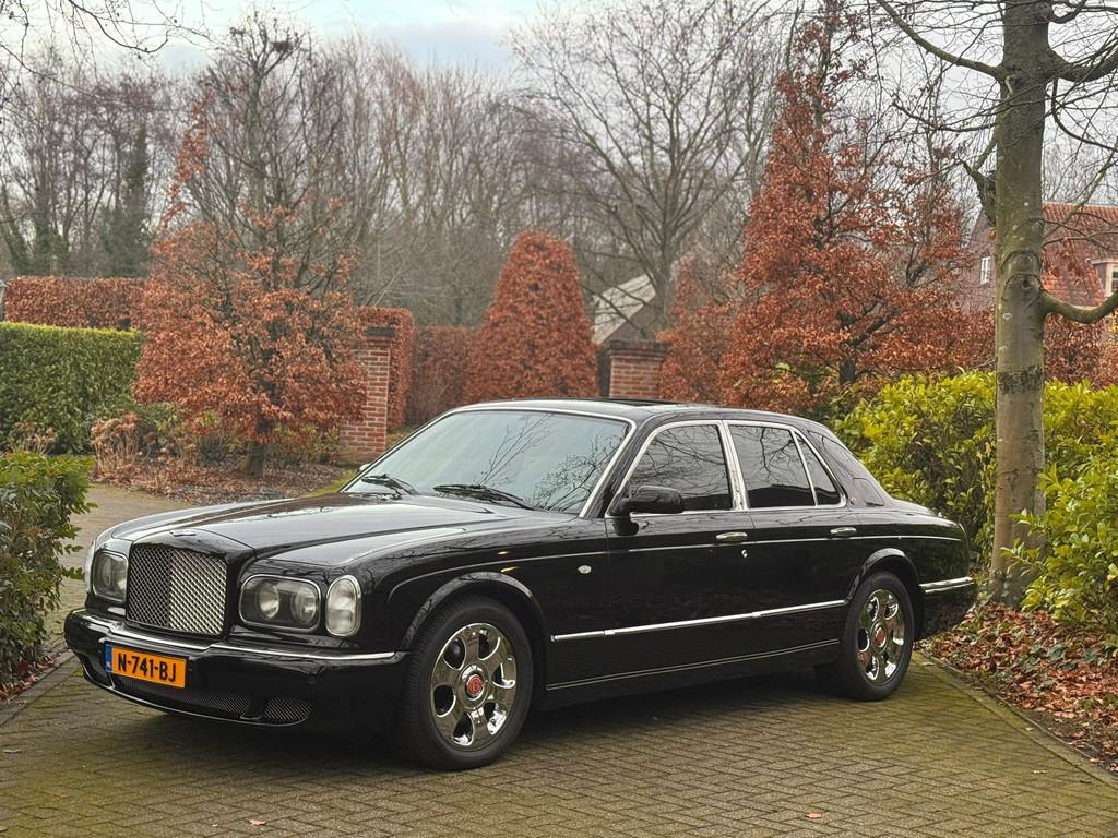 Bentley Arnage Red Label. Turbo. Unieke km stand (bj 2002), Auto's, Bentley, Bedrijf, Te koop, Arnage, Airconditioning, Boordcomputer