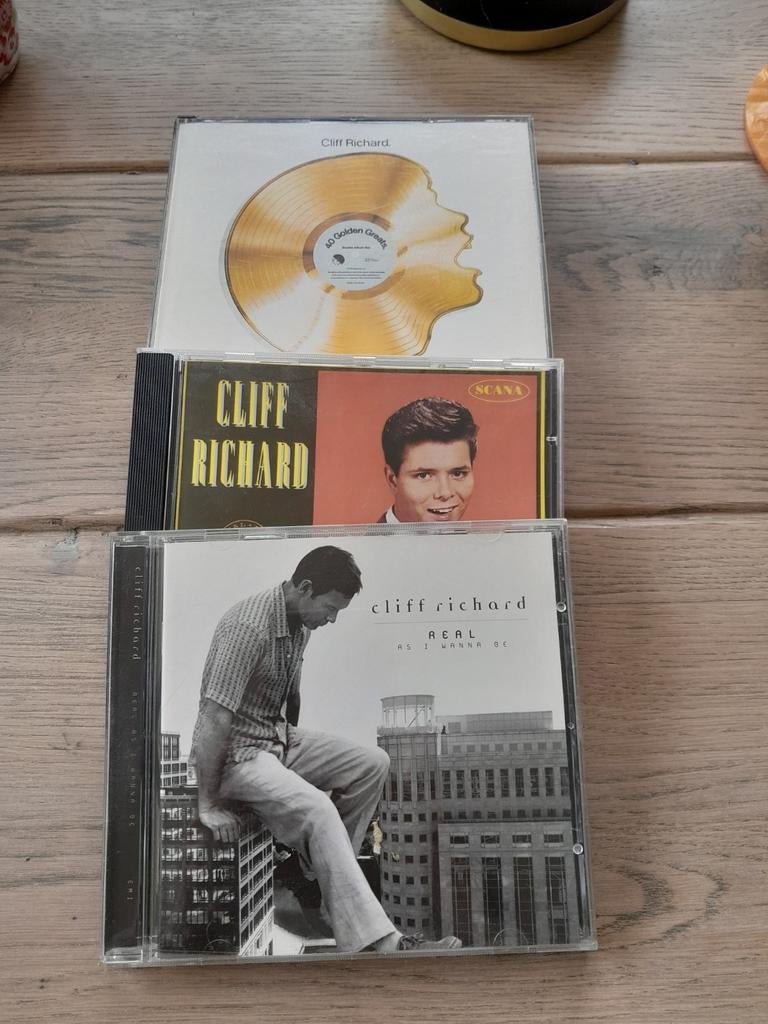 Cliff Richard CD's - 3 stuks, Cd's en Dvd's, Ophalen of Verzenden, Zo goed als nieuw