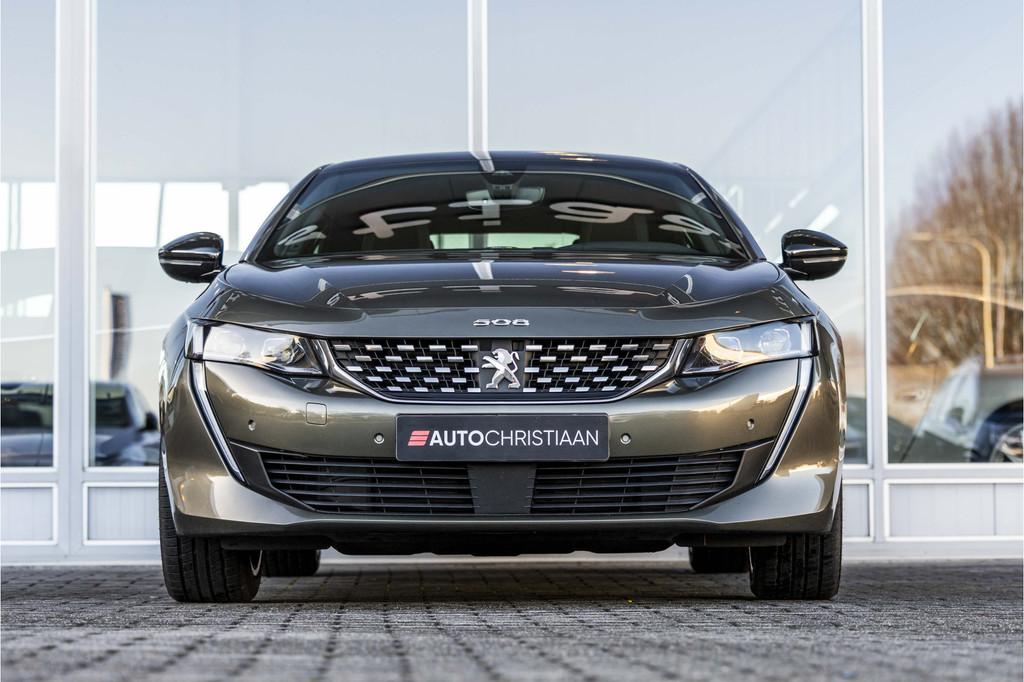 Peugeot 508 1.5 BlueHDI GT Line | Pano | Focal | NL Auto, Auto's, Peugeot, USB, Gebruikt, 4 cilinders, Leder en Stof